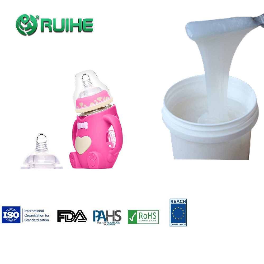 Bassa viscosità due parti di gomma di silicone liquida con durata di prodotto in magazzino lunga di alta resistenza allo strappo